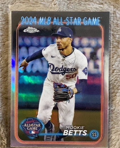 2024 Topps Chrome Update #ASGC-43 Mookie Betts 2024 All-Star Game — front