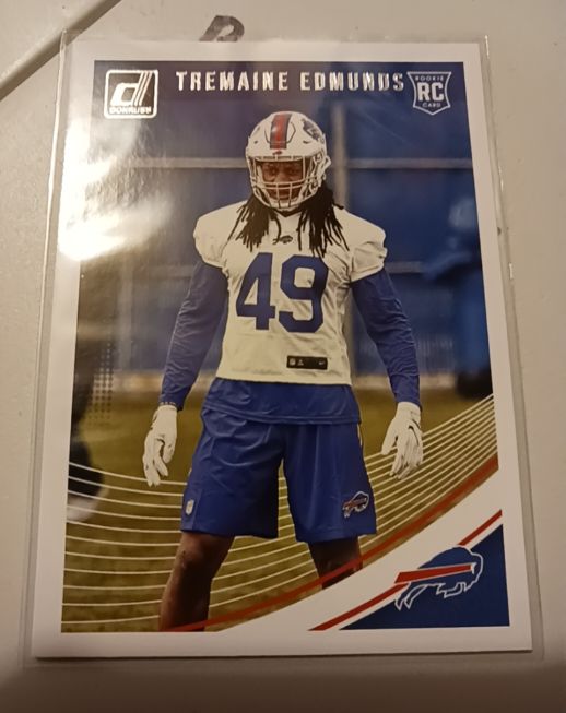 2018 Donruss #357 Tremaine Edmunds — front
