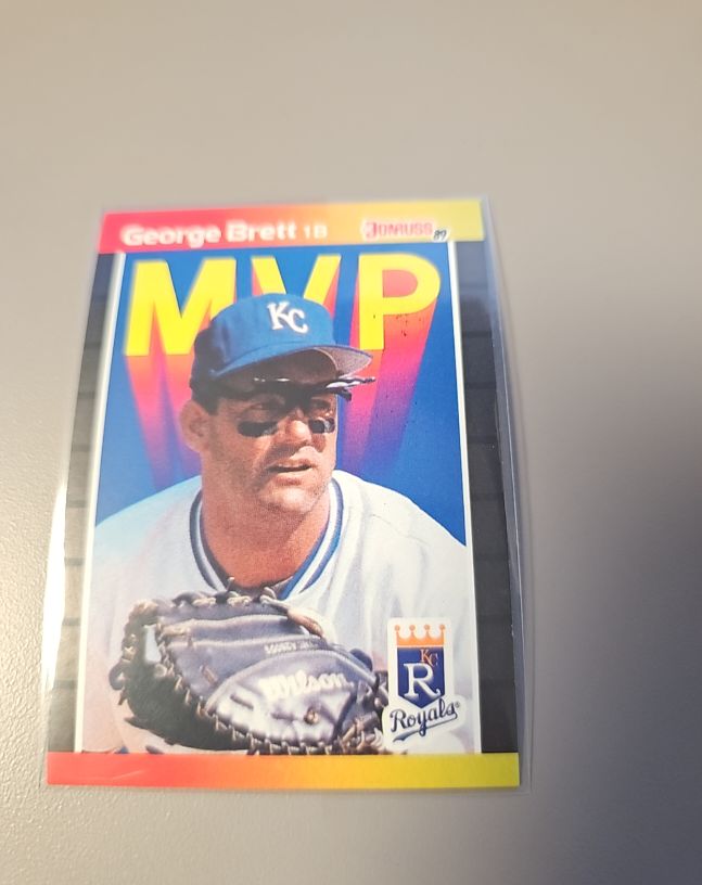 1989 Donruss #BC-7 George Brett MVP — front