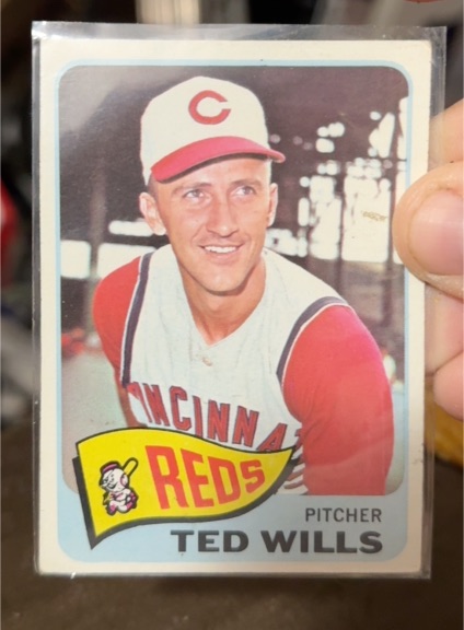 1965 Topps #488 Ted Wills — front