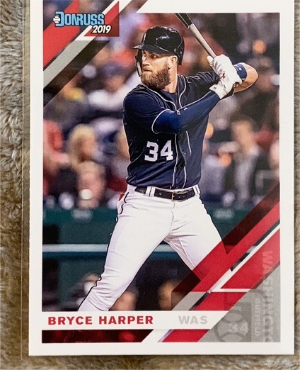 2019 Donruss #34 Bryce Harper — front