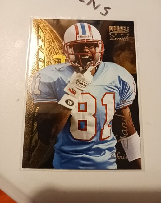 1996 Pinnacle Zenith #Z-119 Chris Sanders — front