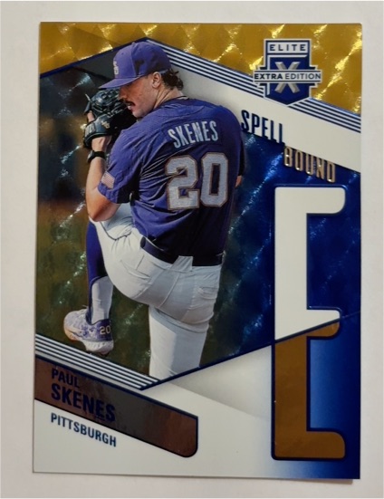 2023 Panini Elite Extra Edition #SP-5 Paul Skenes Spellbound — front