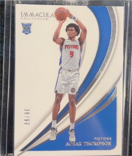 2023-24 Panini Immaculate Collection #36 Ausar Thompson — front