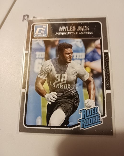 2016 Panini Donruss #387 Myles Jack Rated Rookie — front