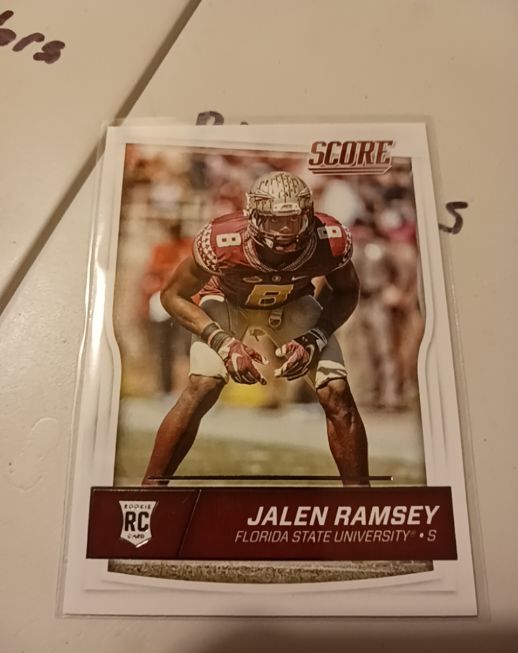 2016 Panini Score #418 Jalen Ramsey — front