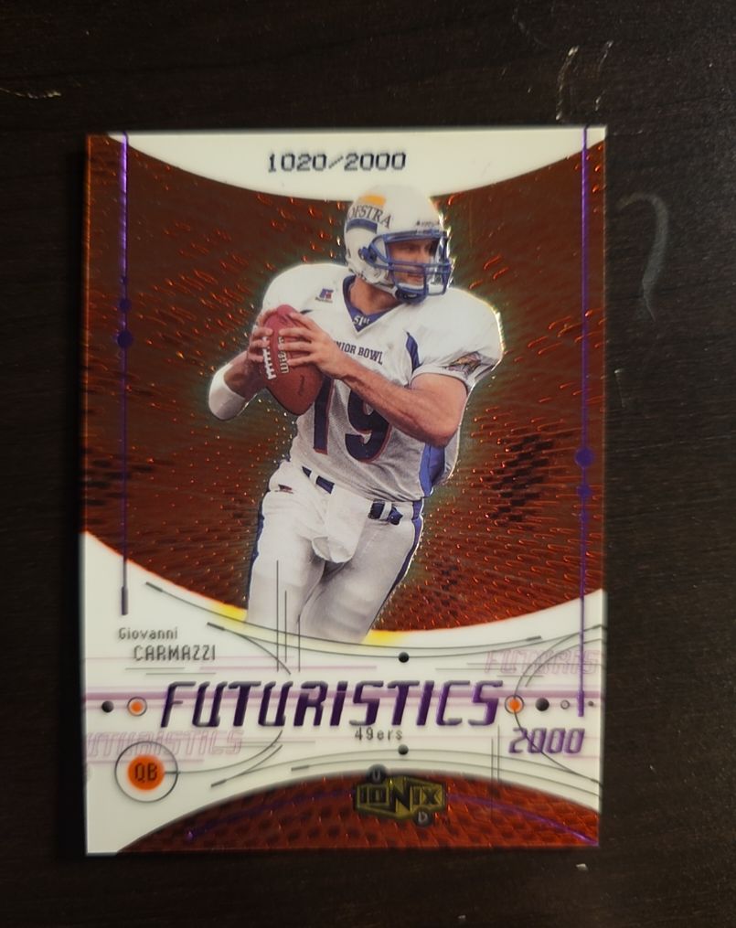 2000 UD Ionix Futuristics #19 Giovanni Carmazzi — front