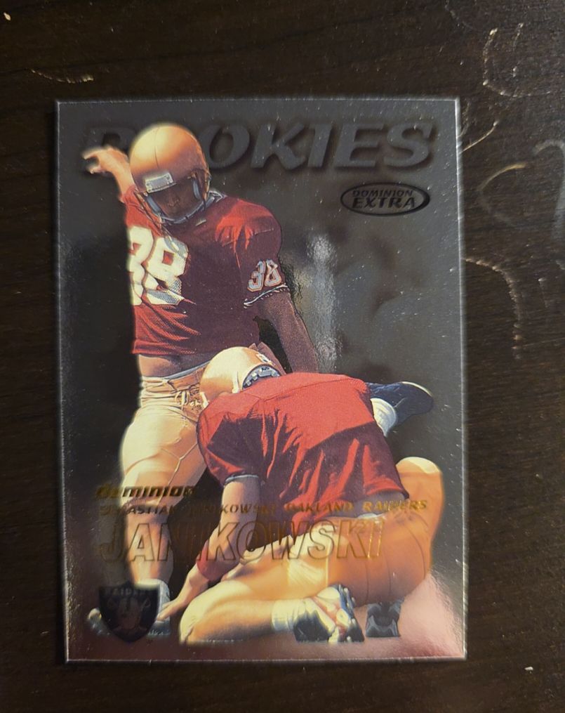 2000 SkyBox Dominion Extra #222 Sebastian Janikowski — front