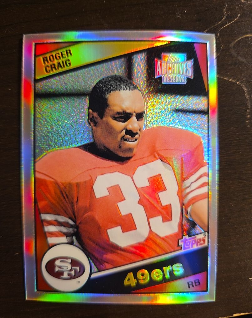 1984 Topps #353 Roger Craig RC — front