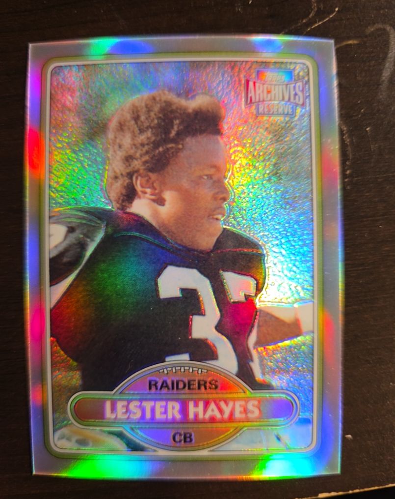 2001 Topps Archives Reserve #54 Lester Hayes — front