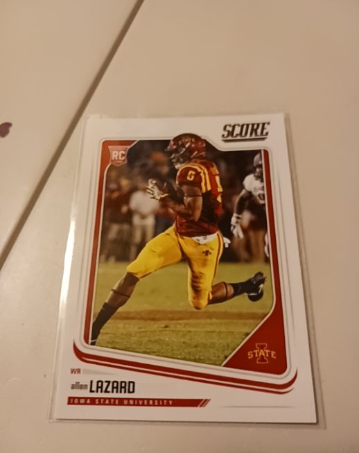 2018 Panini Score #391 Allen Lazard — front