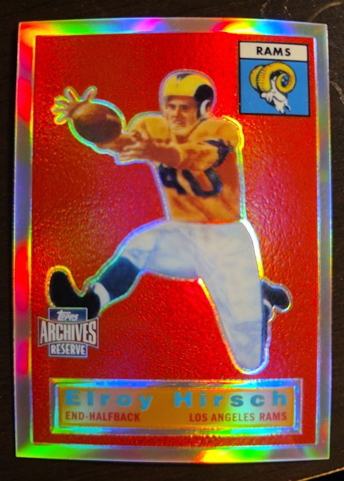 2001 Topps Archives Reserve #29 Elroy Hirsch — front