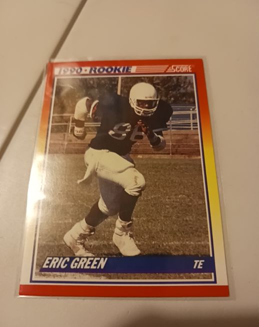 1990 Score #629 Eric Green — front
