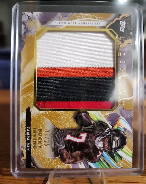 2024 Topps Inception Rookie Jumbo Relic #RJR-BI Bucky Irving — front