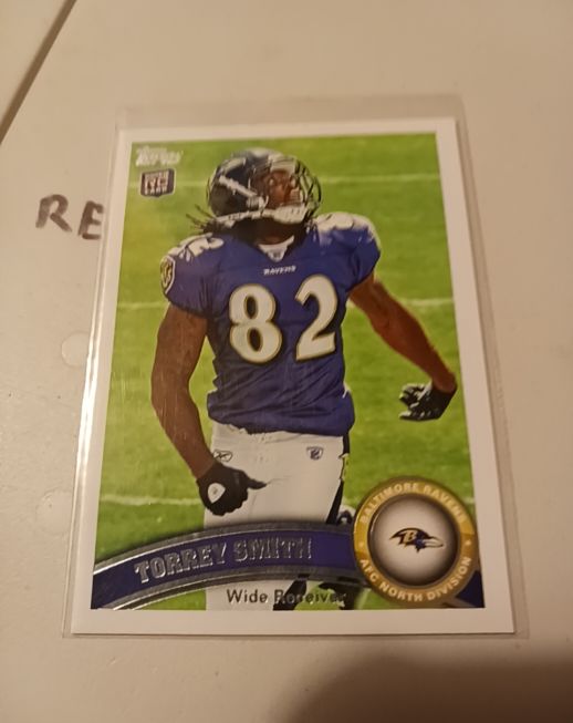 2011 Topps #274 Torrey Smith Rookie — front