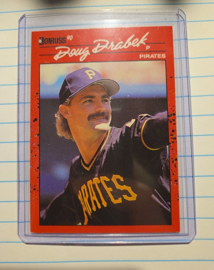 1990 Donruss #92 Doug Drabek — front