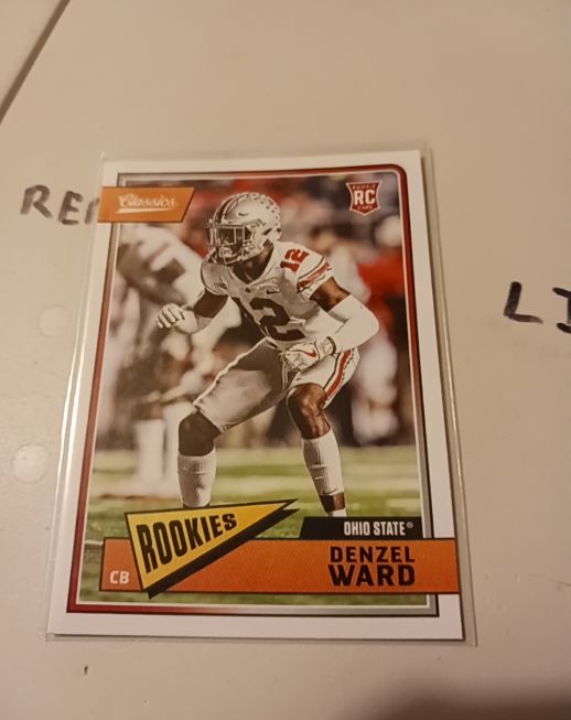2018 Panini Classics Rookies #202 Denzel Ward — front