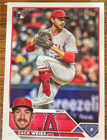 2023 Topps Update #US196 Zack Weiss — front