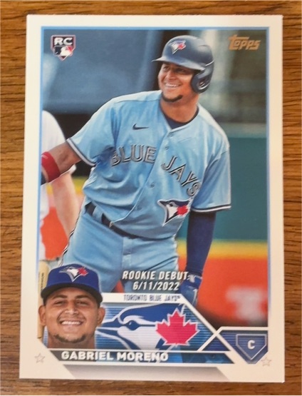 2023 Topps Update #US290 Gabriel Moreno — front