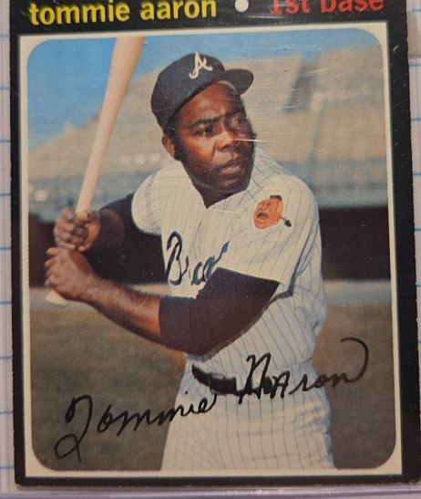 1971 Topps #717 Tommie Aaron — front