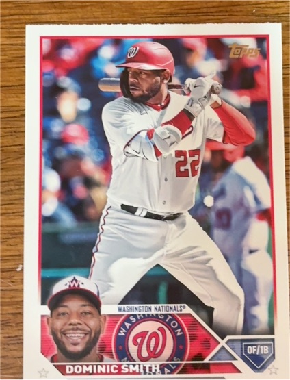 2023 Topps Update #US130 Dominic Smith — front