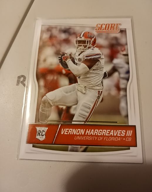 2016 Panini Score #412 Vernon Hargreaves III — front