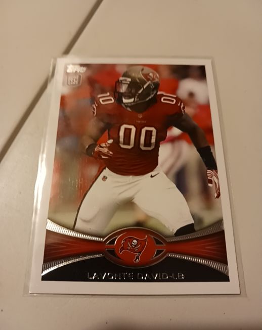 2012 Topps #257 Lavonte David Rookie Card — front