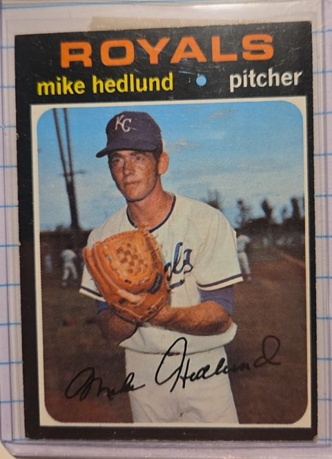 1971 Topps #662 Mike Hedlund — front