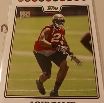 2008 Topps #426 Aqib Talib — front