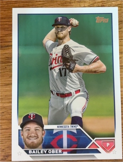 2023 Topps Update #US301 Bailey Ober — front