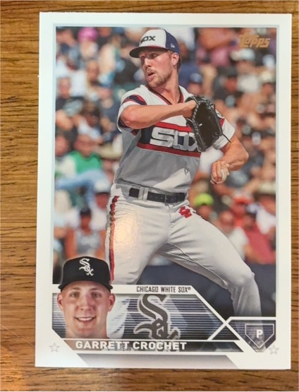 2023 Topps Update #US39 Garrett Crochet — front