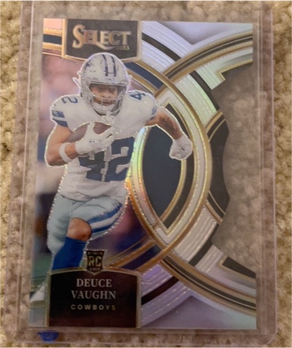 2023 Panini Select #128 Deuce Vaughn — front
