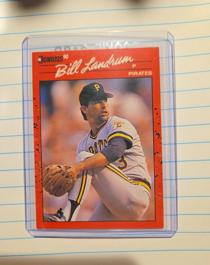 1990 Donruss #668 Bill Landrum — front