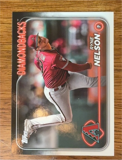 2024 Topps #334 Ryne Nelson — front