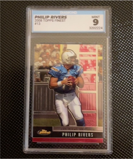 2008 Topps Finest #13 Philip Rivers — front