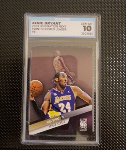2023 Generation Next #8 Kobe Bryant Points Scored Leader — front