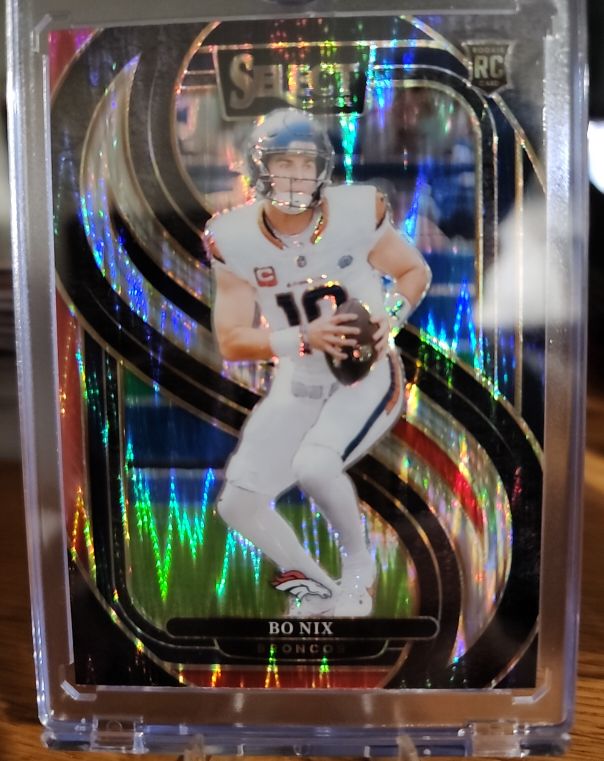 2024 Panini Select Premier Level #117 Bo Nix — front