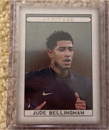 2024 Futera Unique Heritage Jude Bellingham — front