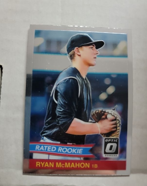 2018 Donruss Optic #RR7 Ryan McMahon Rated Rookie — front