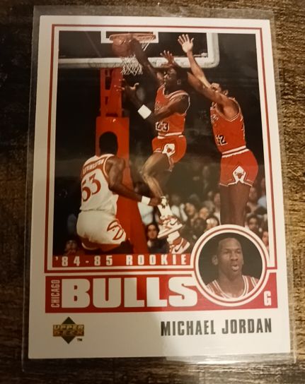 1998 Upper Deck Michael Jordan Career Collection #1 Michael Jordan — front