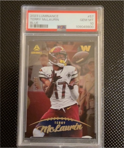 2023 Panini Luminance #57 Terry McLaurin — front