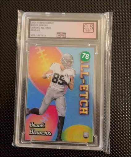 2024 Topps Chrome #CAE-BB Brock Bowers — front