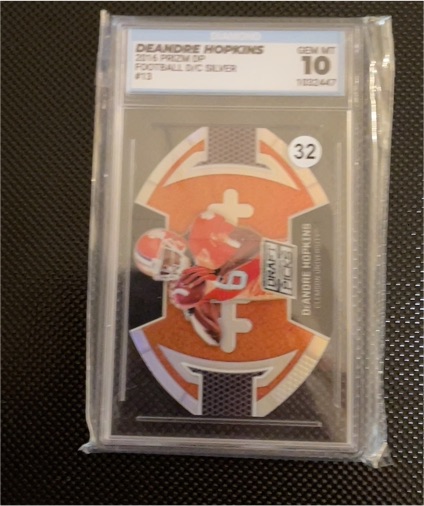 2016 Panini Prizm Draft Picks #3 DeAndre Hopkins — front