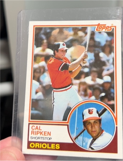 1983 Topps #163 Cal Ripken — front