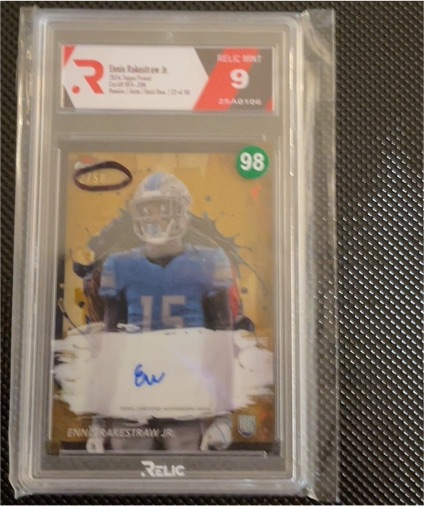 2023 Relic #98 Ennis Nakeestraw Jr. — front