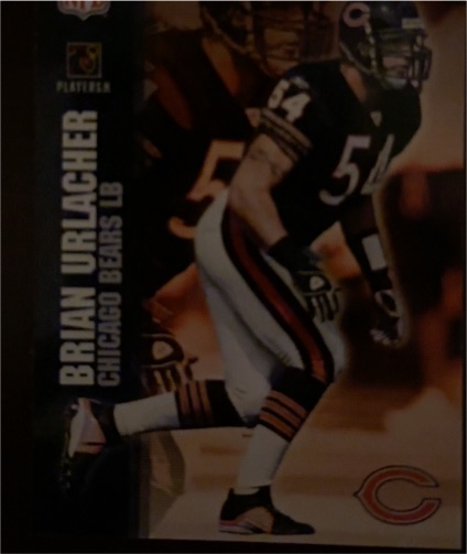 2003 NFLPA Scholastic #1 Brian Urlacher — front