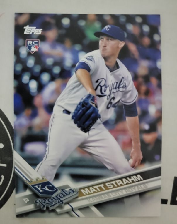 2017 Topps #274 Matt Strahm — front