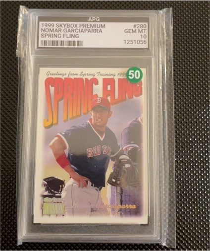 1999 Skybox Premium #280 Nomar Garciaparra Spring Fling — front