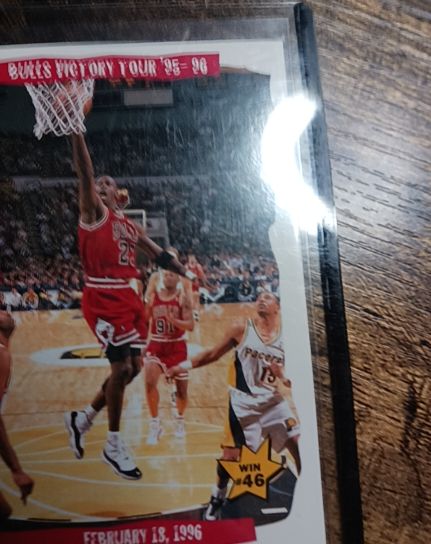 1995 Upper Deck Bulls Victory Tour #46 Michael Jordan — front