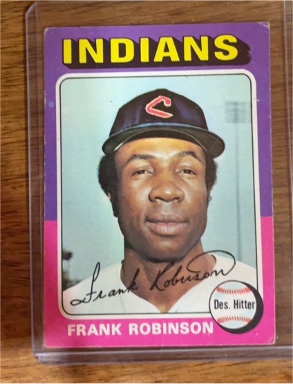 1975 Topps #580 Frank Robinson — front